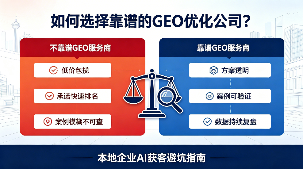 烟台如何选择靠谱的GEO优化公司？本地企业AI获客避坑指南